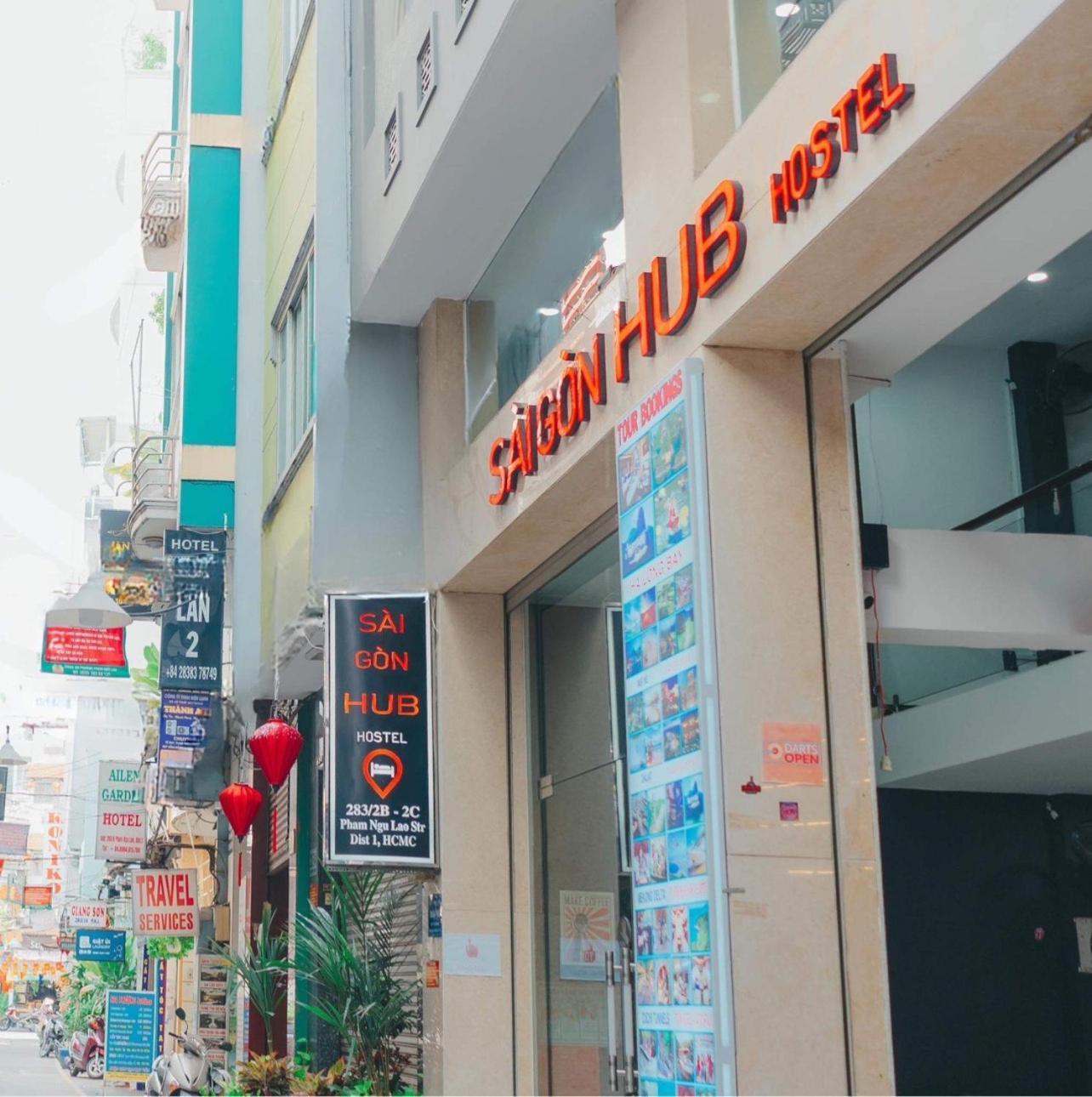Saigon Hub Hostel Ho Chi Minh-Byen Eksteriør billede